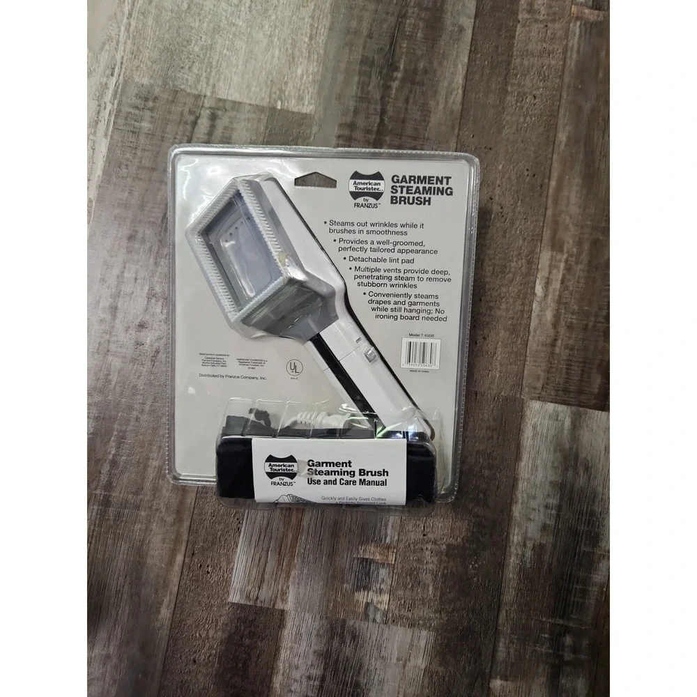 AMERICAN TOURISTER FRANZUS  GARMENT STEAMING‎ BRUSH. NEW SEALED